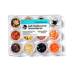 Buttons Galore Fall Halloween Bastelknöpfe Sortiment Herbst