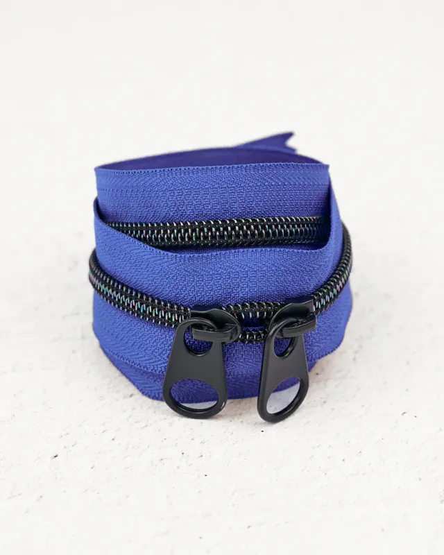 Renaissance Ribbon Star Sapphire #5 Taschenreißverschluss Doppelschieber