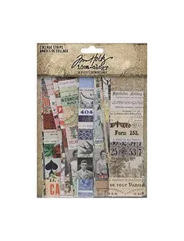 Idea-ology Tim Holtz Collage Strips Collage-Streifen