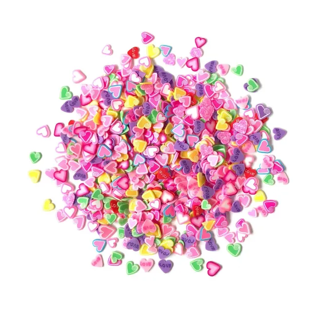 Buttons Galore Sprinkletz Candy Hearts Streuteile 12 g Herzen