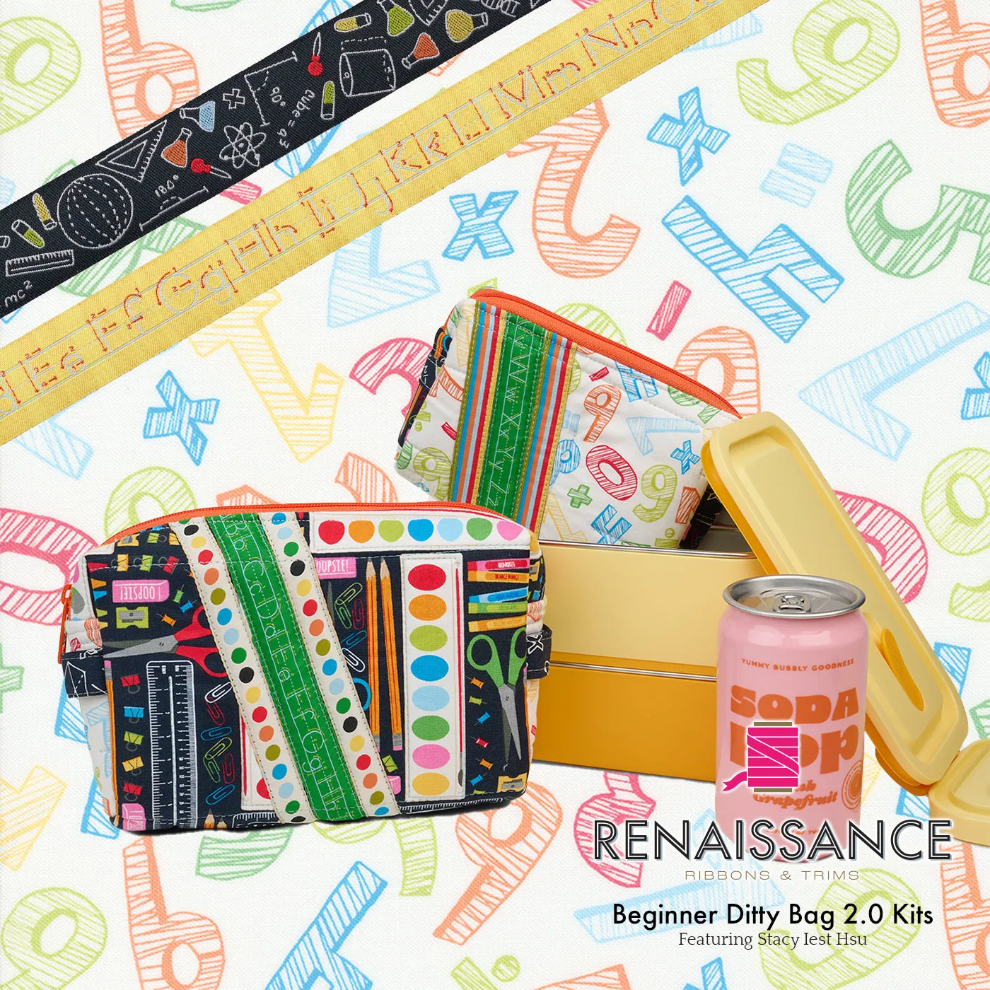 Renaissance Ribbon Ditty Kit Club Nähset Tula Pink ByAnnie