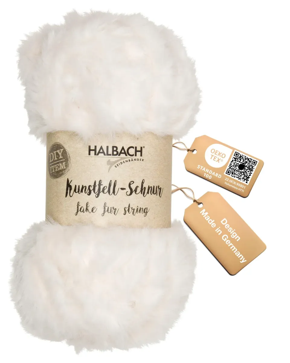 Halbach Kunstfell-Schnur Kuschelwolle 50g Strickwolle
