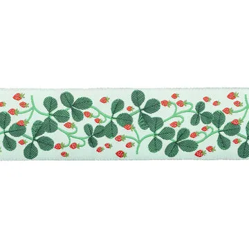 Renaissance Ribbon Love Letter Strawberry Webband 38 mm 1 Yard