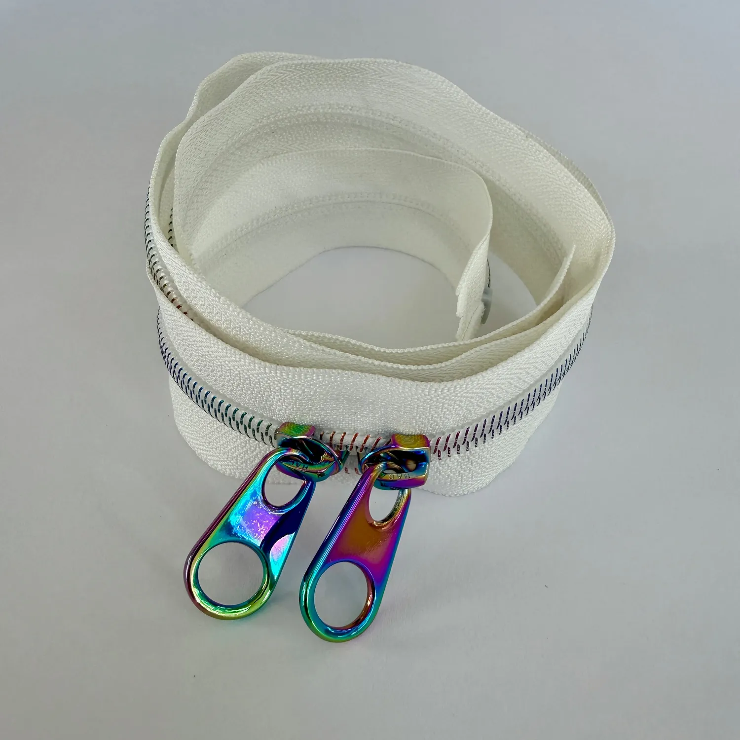 Renaissance Ribbon Cloud Dancer Taschenreißverschluss Nr. 5 2-Wege
