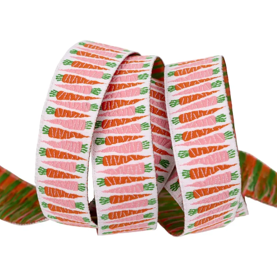 Renaissance Ribbon Vegetable Garden Carrot Band 22mm 1 Yard Polyester