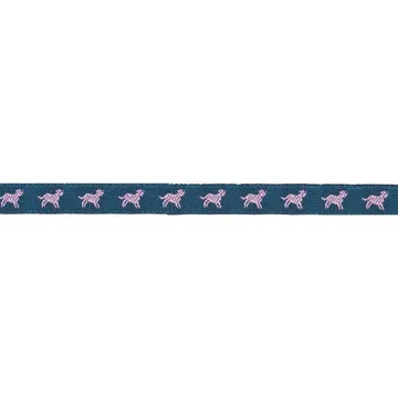 Renaissance Ribbon Dog Park Labrador Silhouette Webband 10 mm 1 Yard