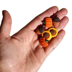 Buttons Galore Flatbackz It's Fall Y'All Deko 6 Stück Herbst