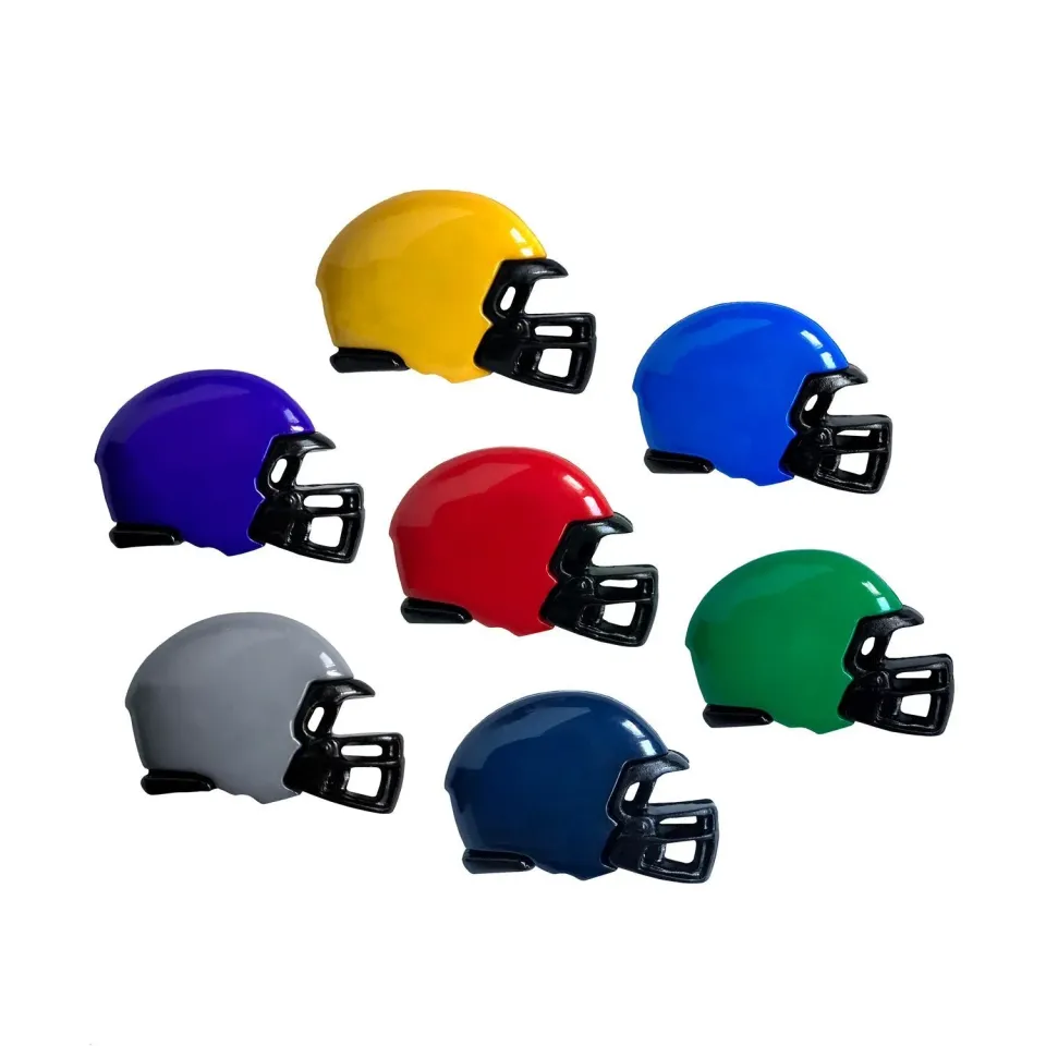 Buttons Galore Sports Football Helmets Bastelknöpfe 7 Stück Nylon