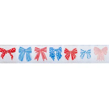 Renaissance Ribbon 250th Birthday Festive Bows Band 1 Yard