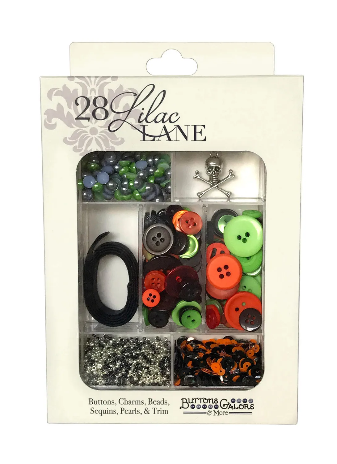 Buttons Galore Halloween Night Knöpfe Set Halloween