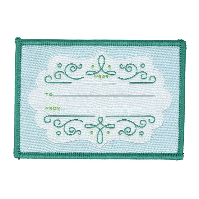 Renaissance Ribbon Market Days Bügeletikett 76x50 mm