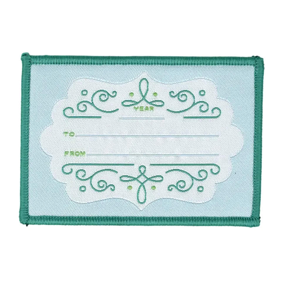 Renaissance Ribbon Market Days Bügeletikett 76x50 mm