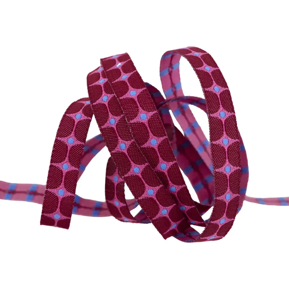 Renaissance Ribbon La Dolce Vita Sparkle Webband 10mm 1 Yard pink
