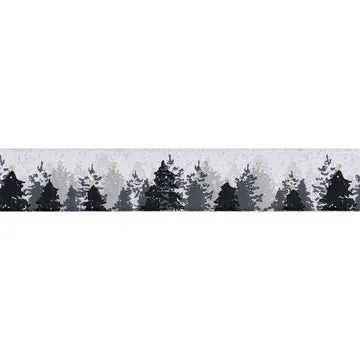 Renaissance Ribbon Farmhouse Christmas Winter Forest Band 22mm 1 Yard gold