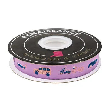 Renaissance Ribbon Genesis Journey Modes of Travel Webband 22mm 1 Yard