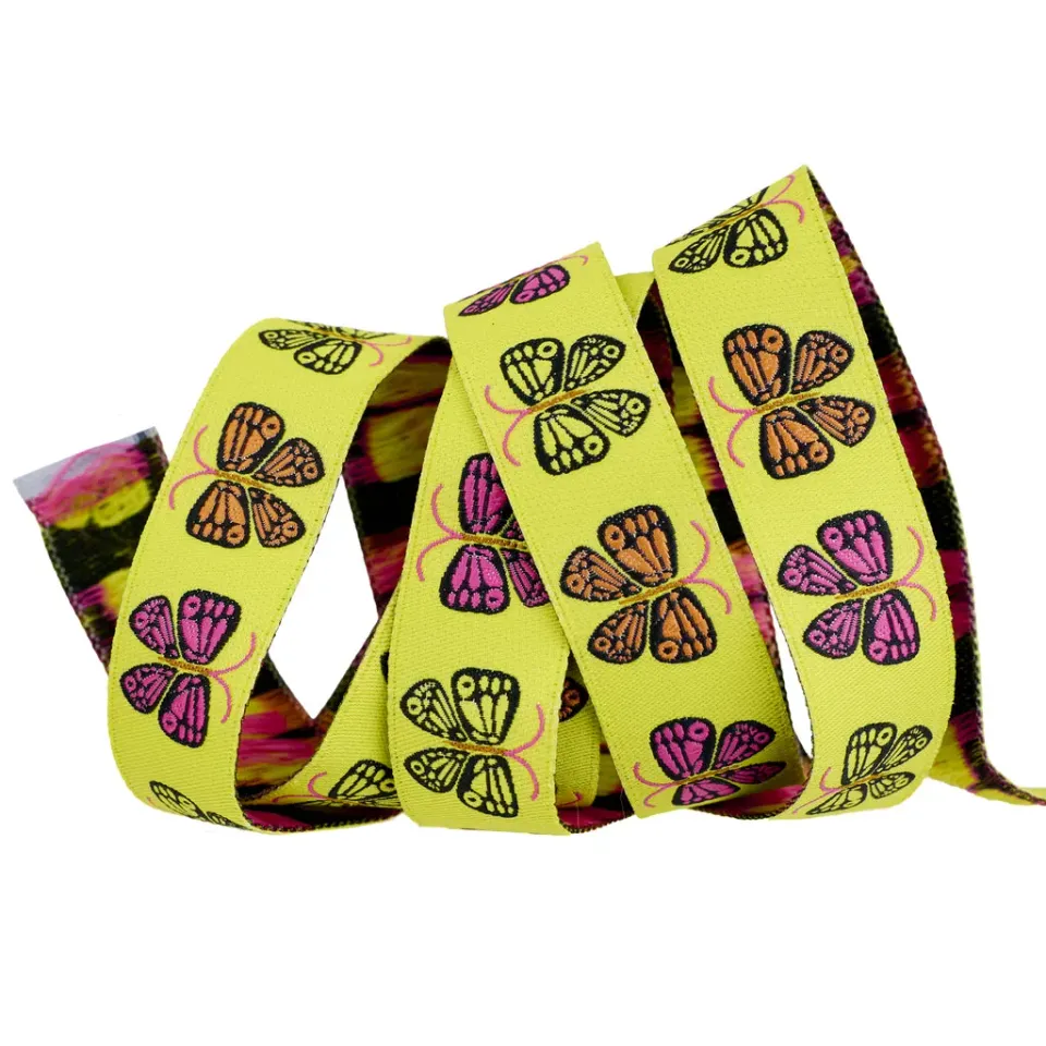 Renaissance Ribbon Ooh Lucky Lucky Butterfly Webband 22 mm 1 Yard