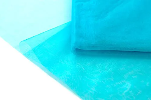 Creativery 10 Meter Organza Stoff 150 cm Nylon