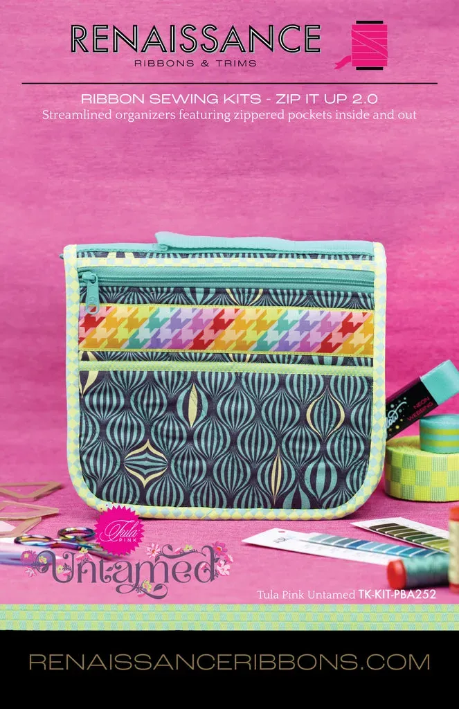 Renaissance Ribbon Zip It Up 2.0 Nähset Untamed Base Organizer