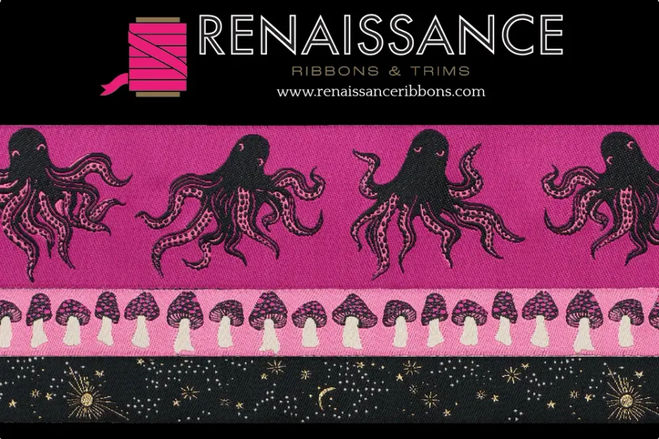 Renaissance Ribbon Best of Sarah Watts Mini Designer Pack Webband 3x1Y