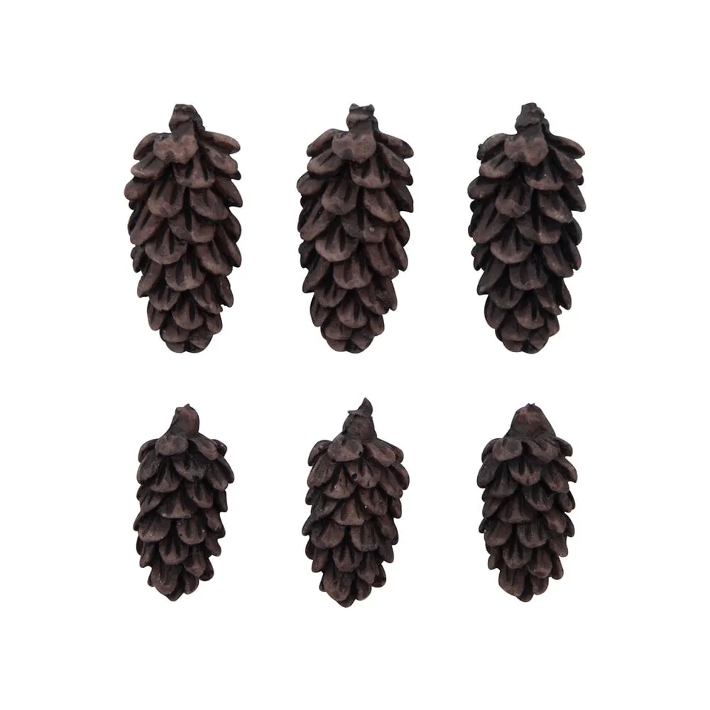 Idea-ology Tim Holtz Christmas Pinecones Tannenzapfen 6er