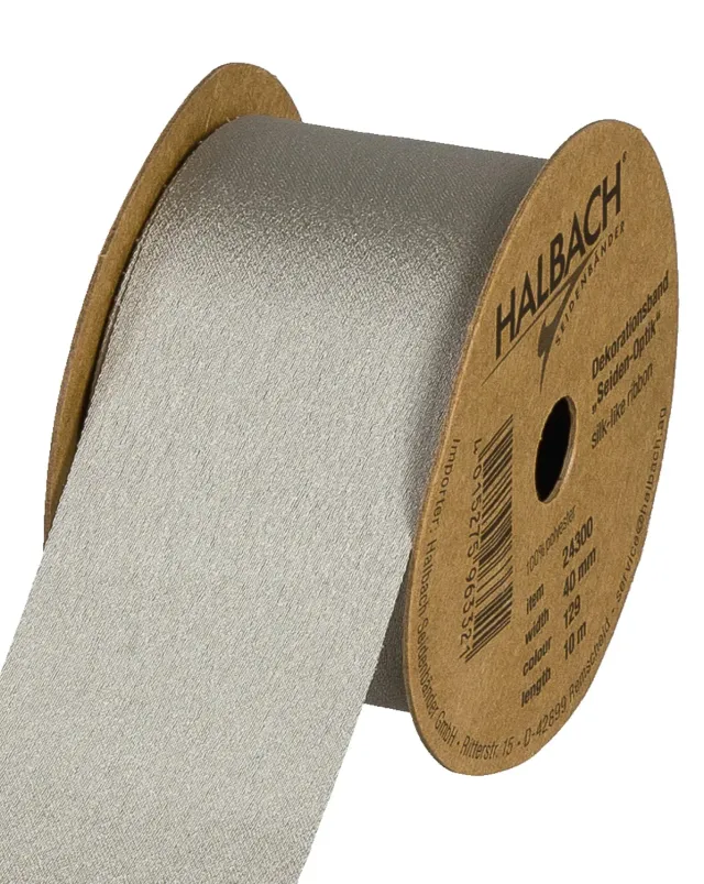 Halbach Geschenkband Seiden-Optik 10m Seidenglanz