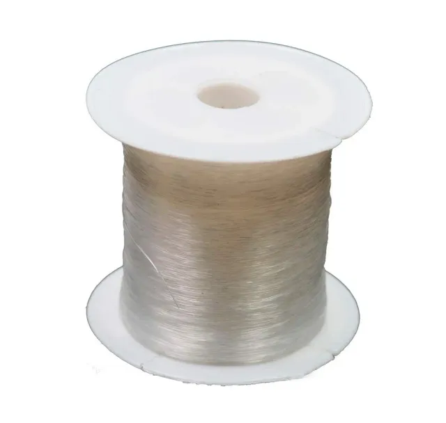 Creativery Nylonfaden Transparent 0,25 mm 100 m Rolle